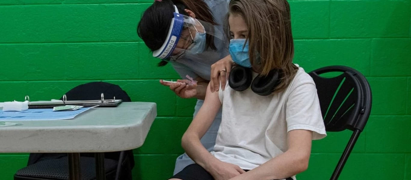 Καναδάς: Έρευνα για συμβάντα μυοκαρδίτιδας σε παιδιά μετά από τον εμβολιασμό τους με το Pfizer/Bion-Tech